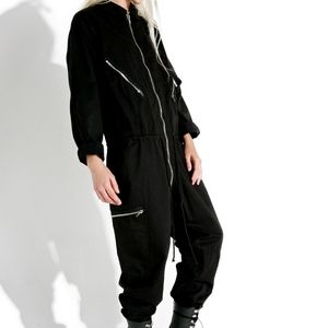 CURRENT MOOD SID ZIPPERED JUMPSUIT